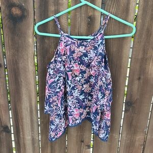 ELLA MOSS | Girls Floral Flowy Blouse Top 14